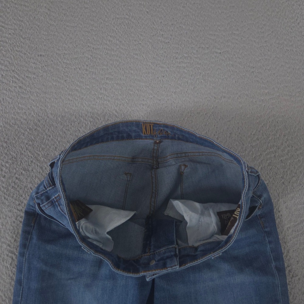 Kut from the Kloth Jeans Womens 6 Blue Catherine Boyfriend Straight Leg Denim - Picture 6 of 13